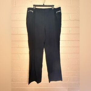 7th Avenue Elegant Black dressy casual slack pant